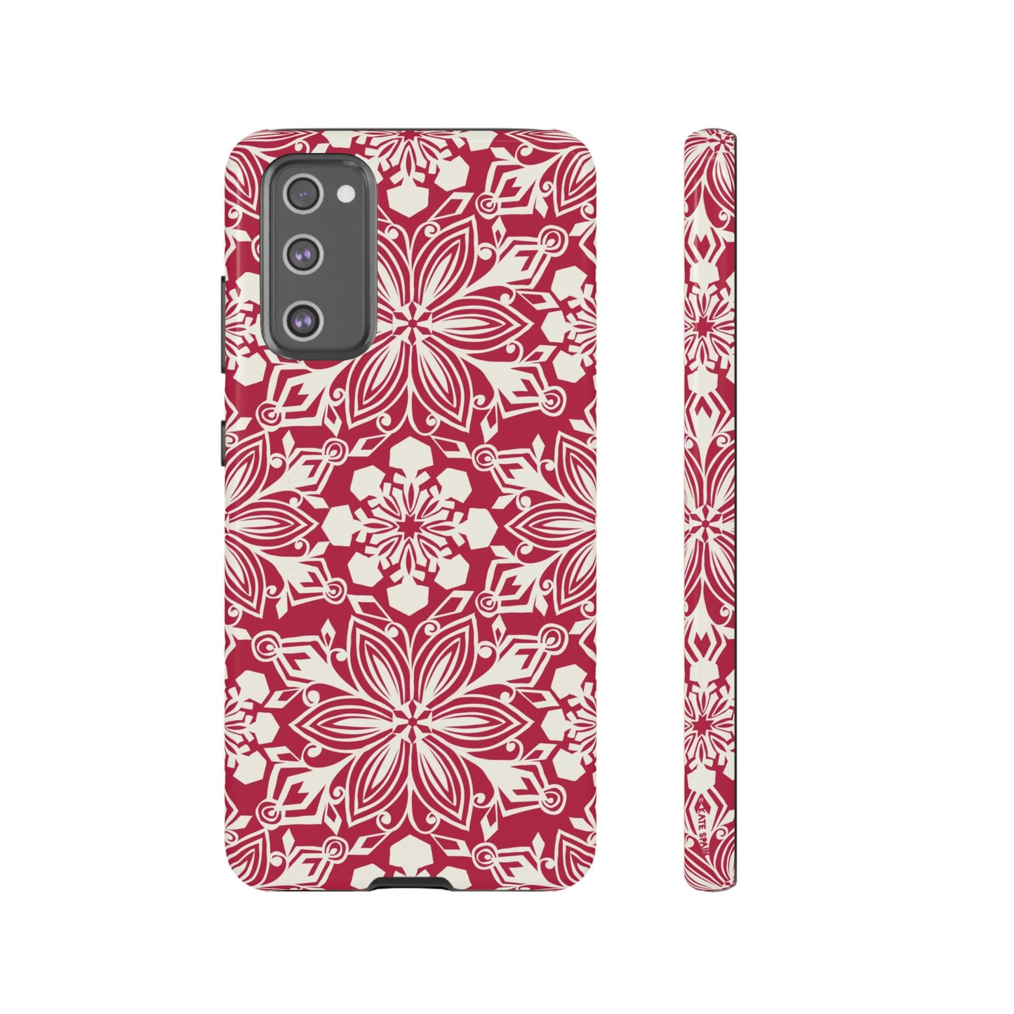 Snowfall Paper Cut Snowflake Samsung Tough Case Samsung Galaxy S20 FE Glossy