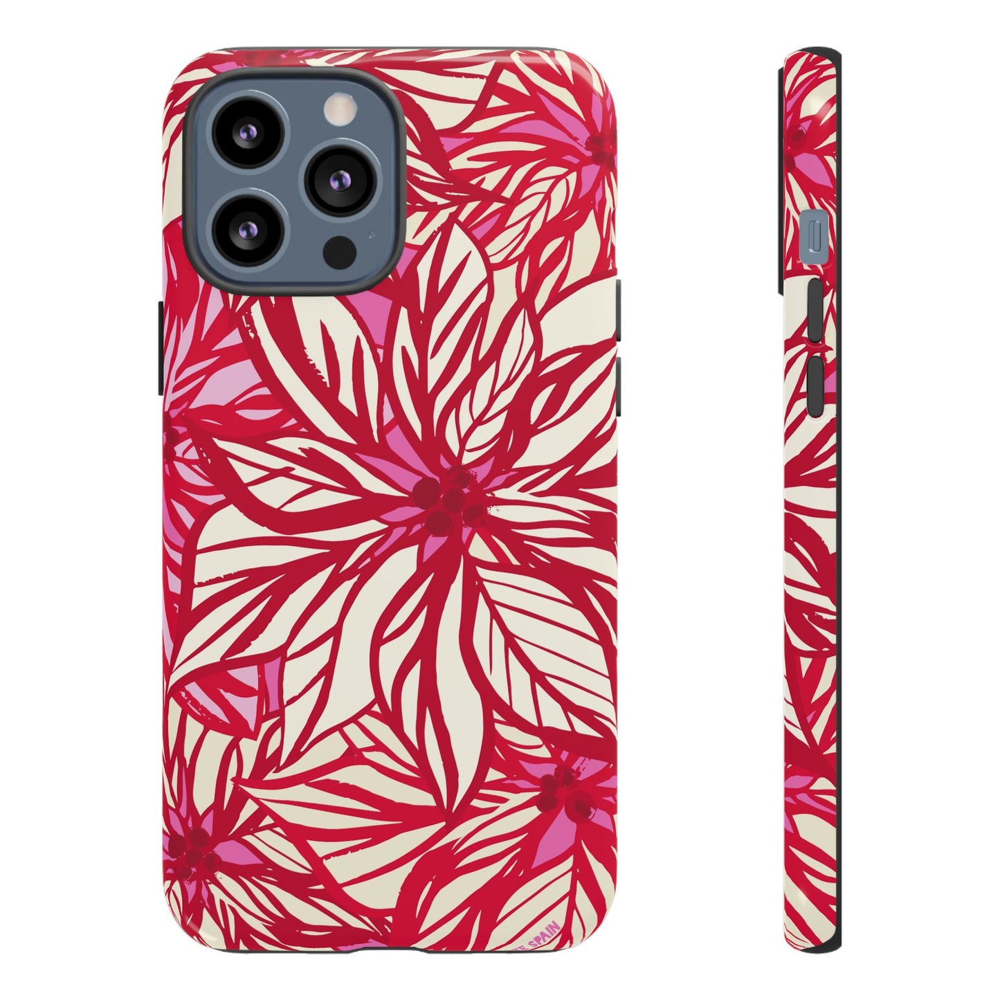 Poinsettia iPhone Tough Case iPhone 13 Pro Max Glossy