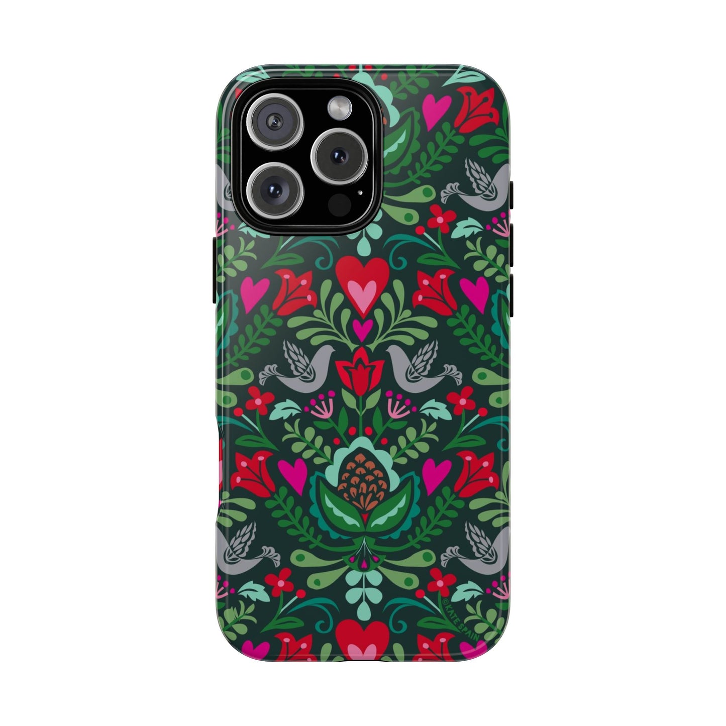 Rosemaling iPhone Tough Case iPhone 16 Pro Max Glossy