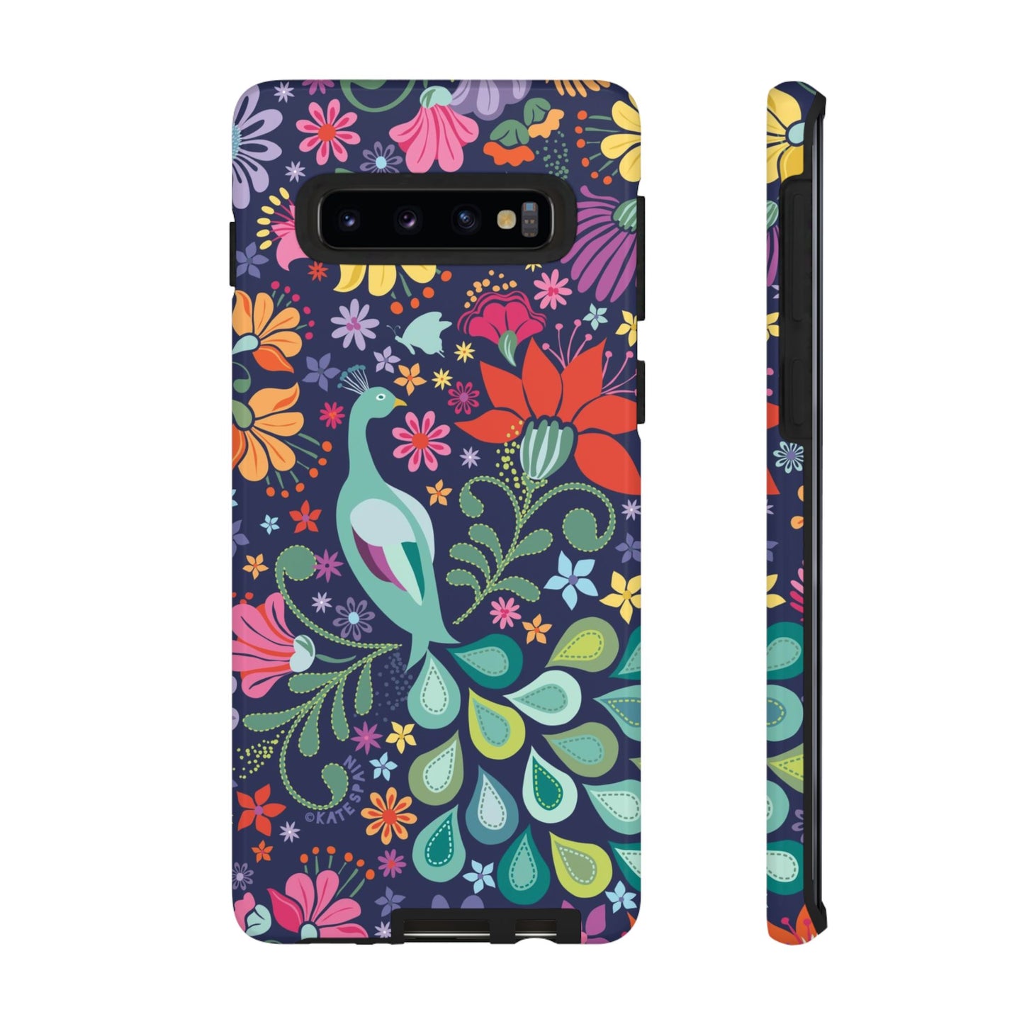 Peacock Sanctuary Samsung Tough Case Samsung Galaxy S10 Glossy