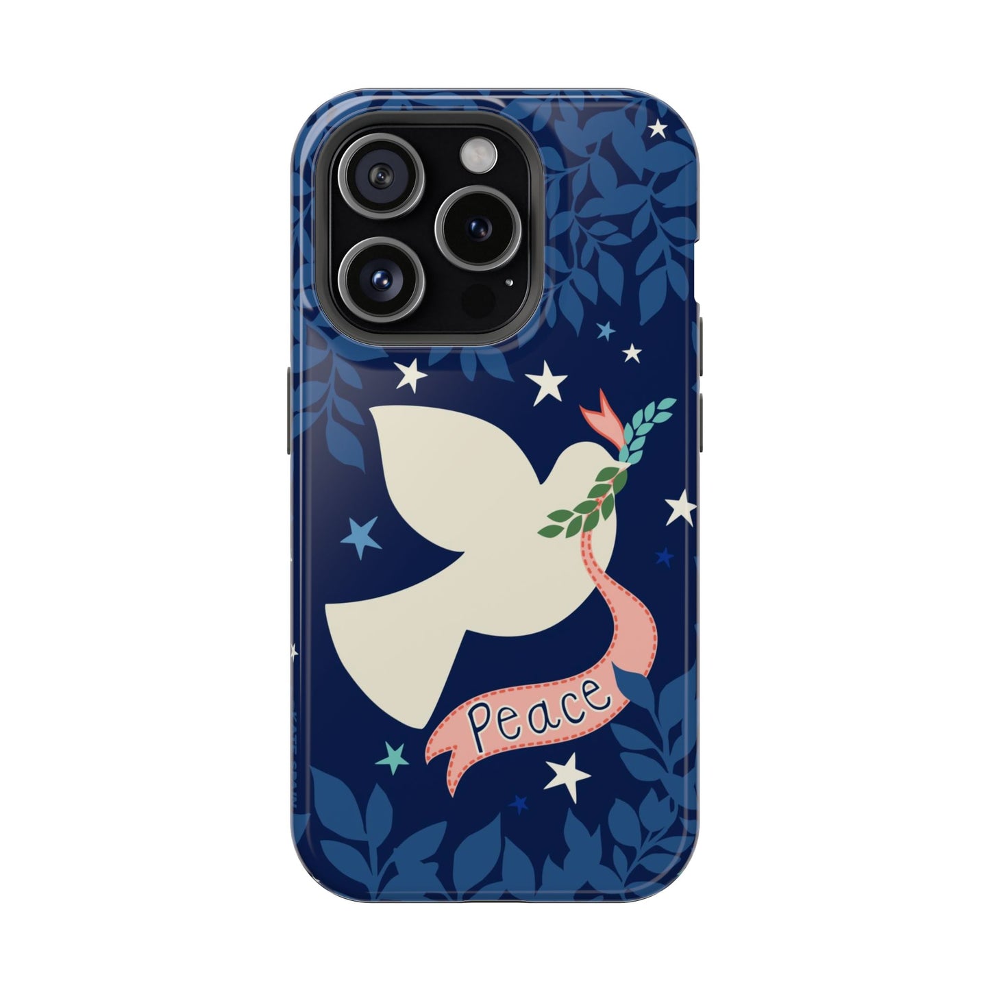 Peace iPhone MagSafe Tough Case iPhone 15 Pro Glossy