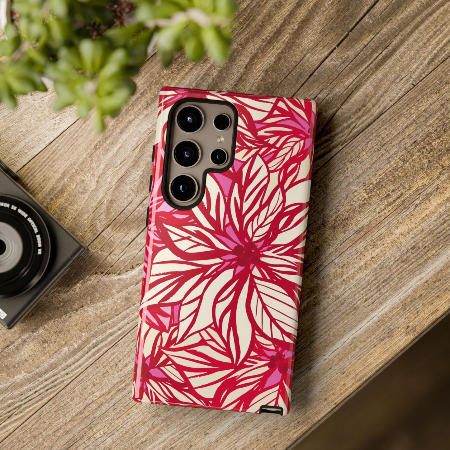 Poinsettia Samsung Tough Case