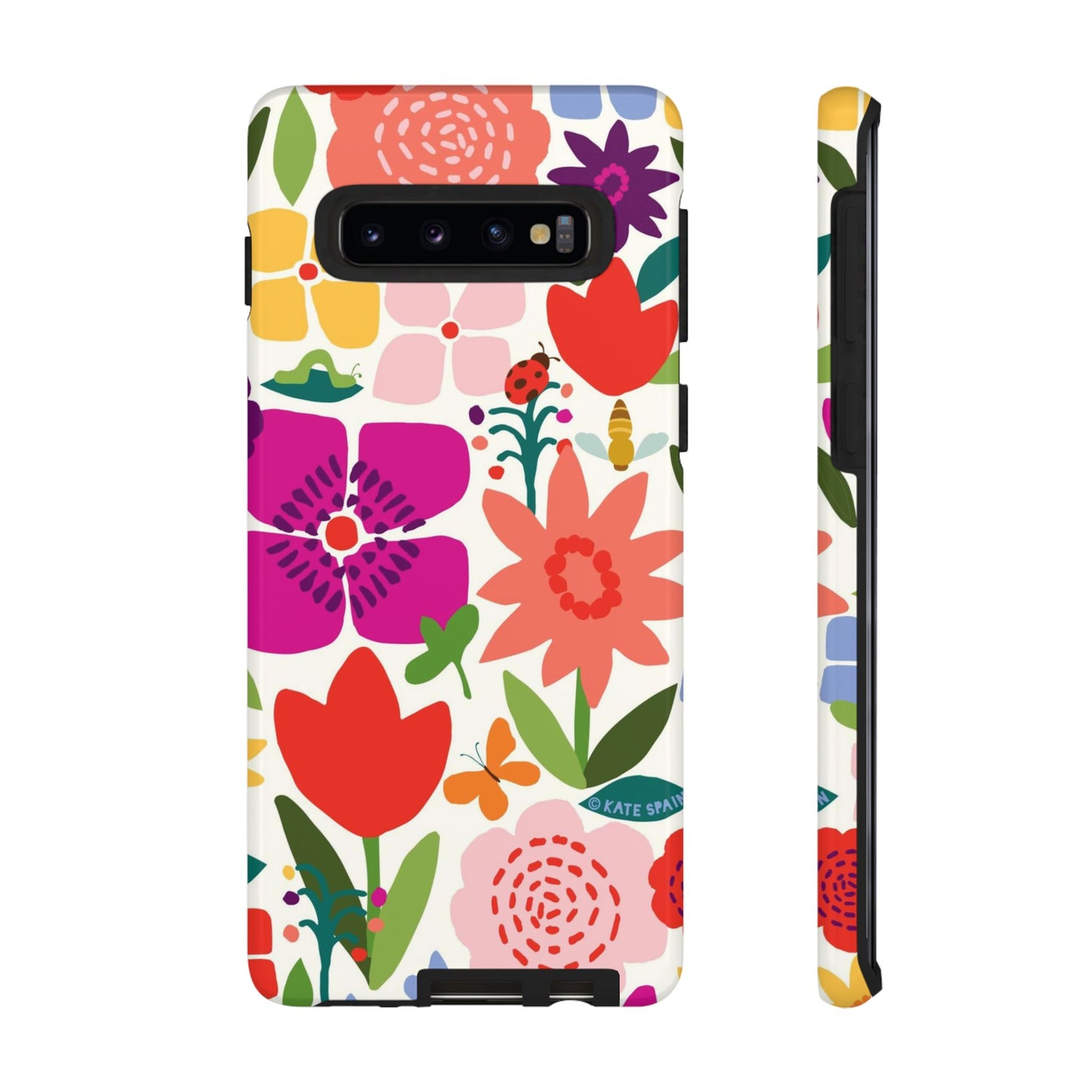 Happy Blooms Samsung Tough Case Samsung Galaxy S10 Glossy
