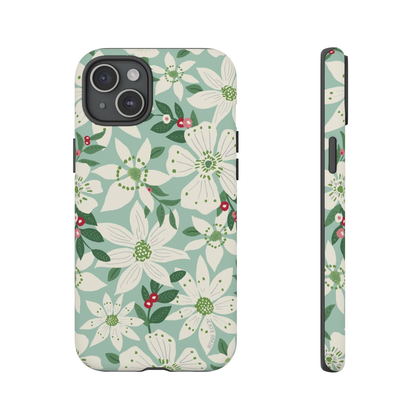 Gardenia iPhone Tough Case iPhone 15 Plus Matte