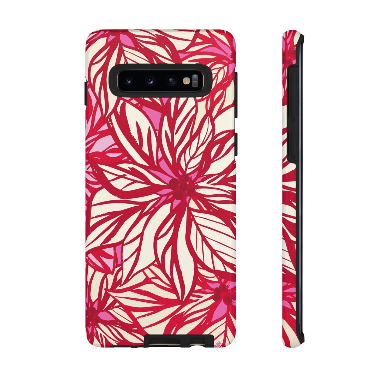 Poinsettia Samsung Tough Case Samsung Galaxy S10 Glossy