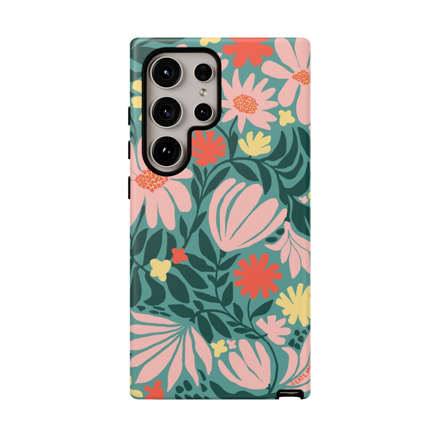 Botanica Teal Samsung Tough Case
