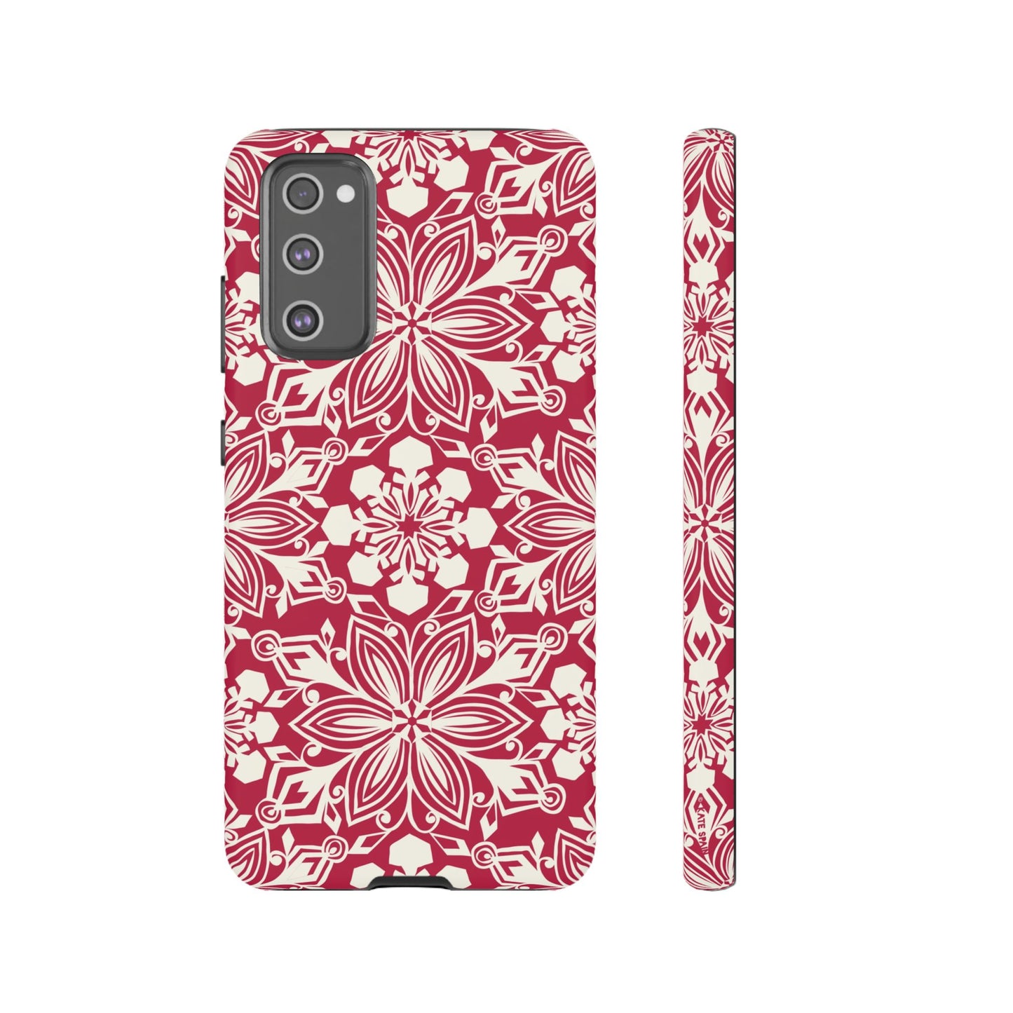 Snowfall Paper Cut Snowflake Samsung Tough Case Samsung Galaxy S20 FE Matte