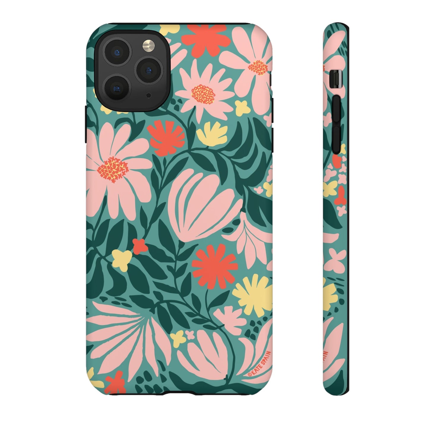 Botanica iPhone Tough Case Teal iPhone 11 Pro Max Matte