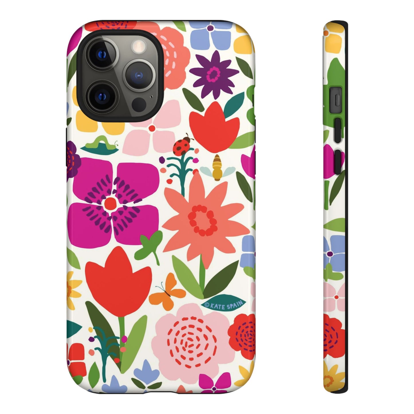 Happy Blooms iPhone Tough Case iPhone 12 Pro Max Glossy