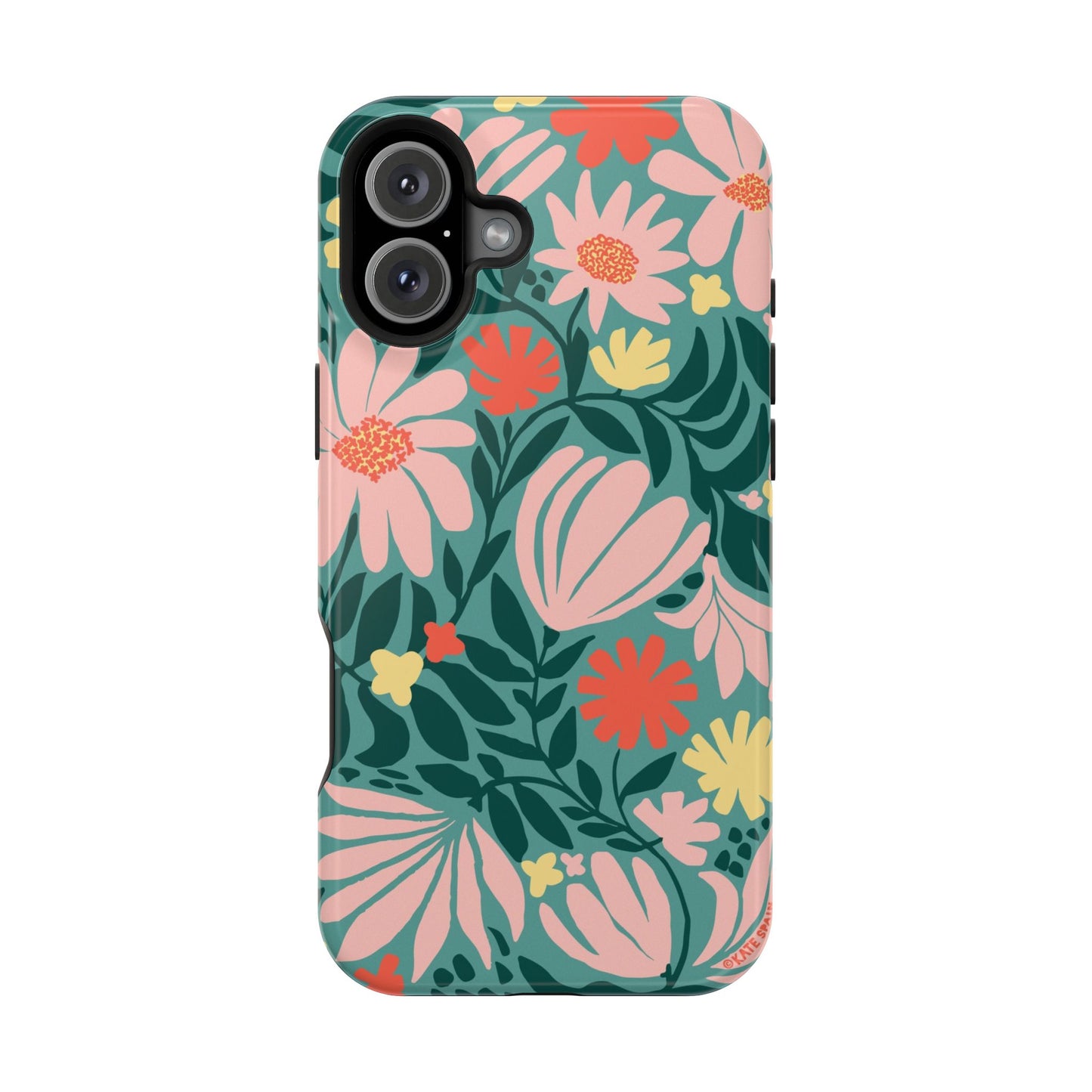 Botanica Teal iPhone Magsafe iPhone 16 Plus Glossy