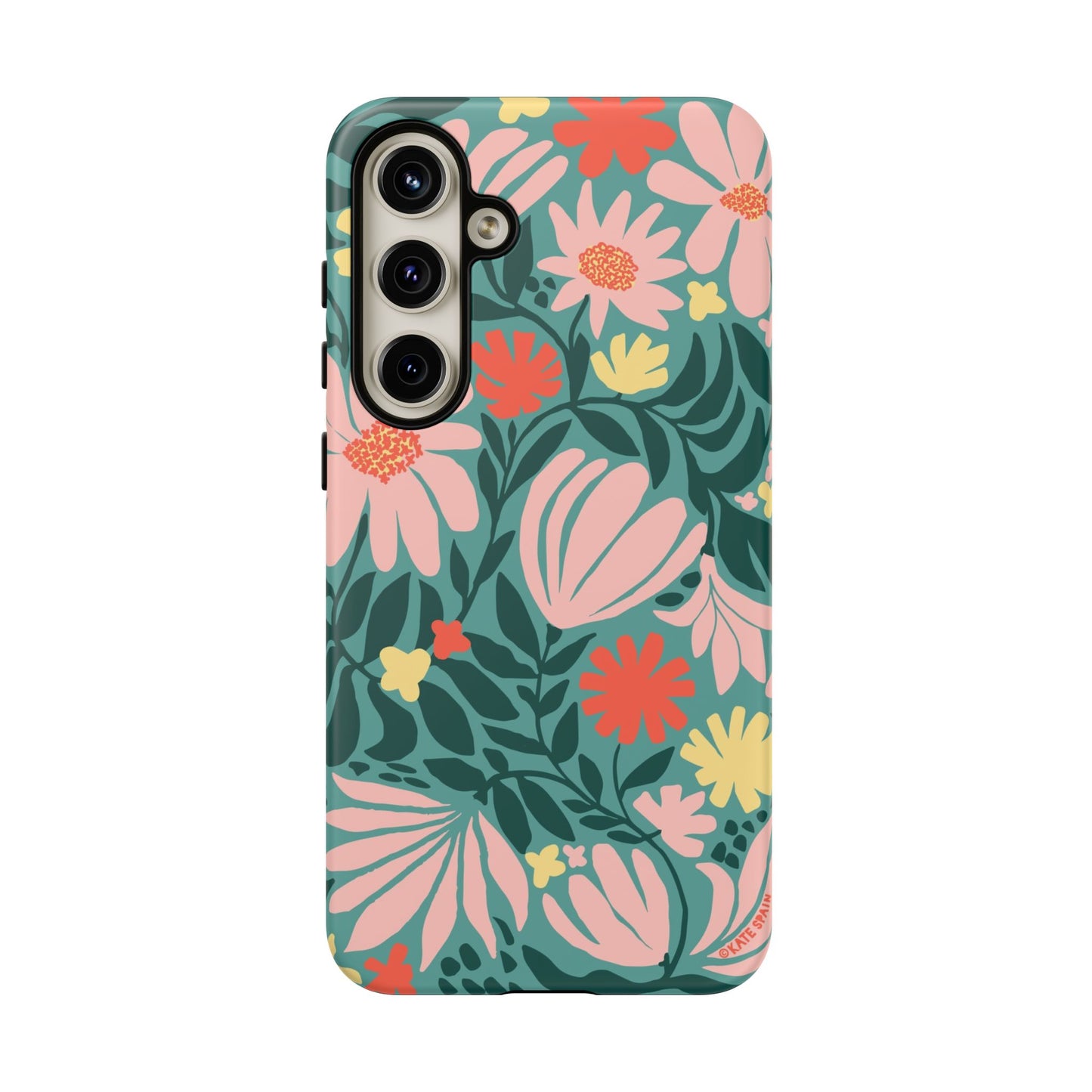 Botanica Teal Samsung Tough Case Samsung Galaxy S24 Plus Matte