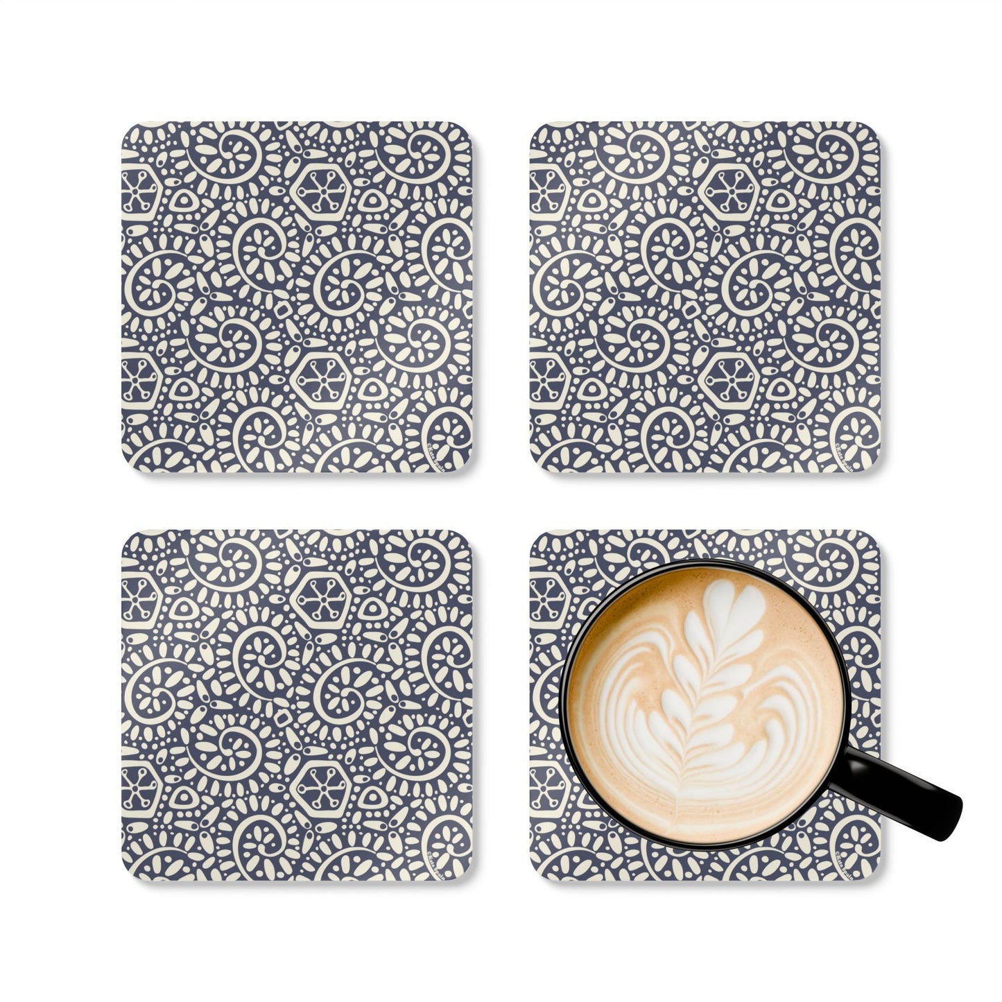Canto Fig Cork Coaster Set