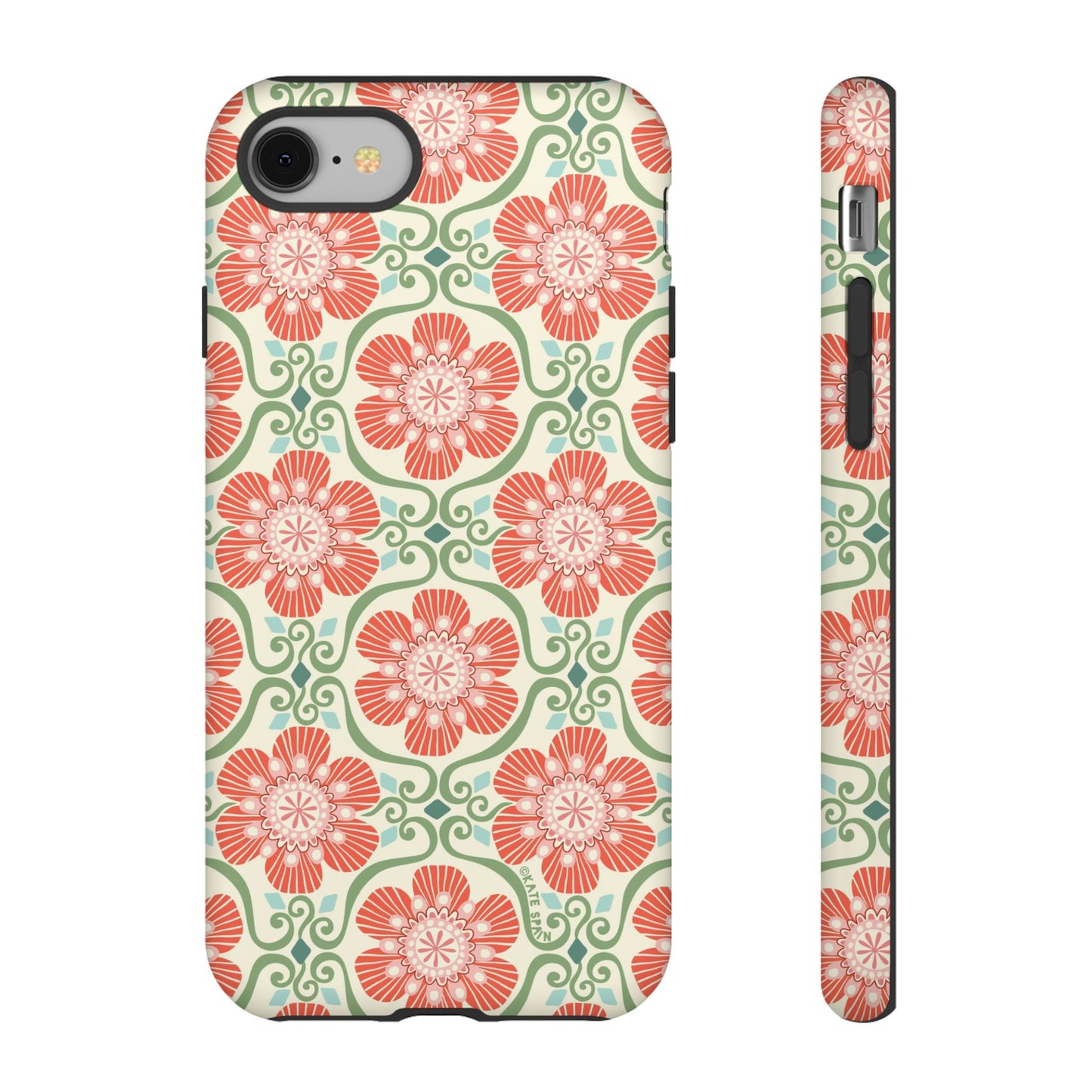 Barcelona Flowers iPhone Tough Case iPhone 8 Matte