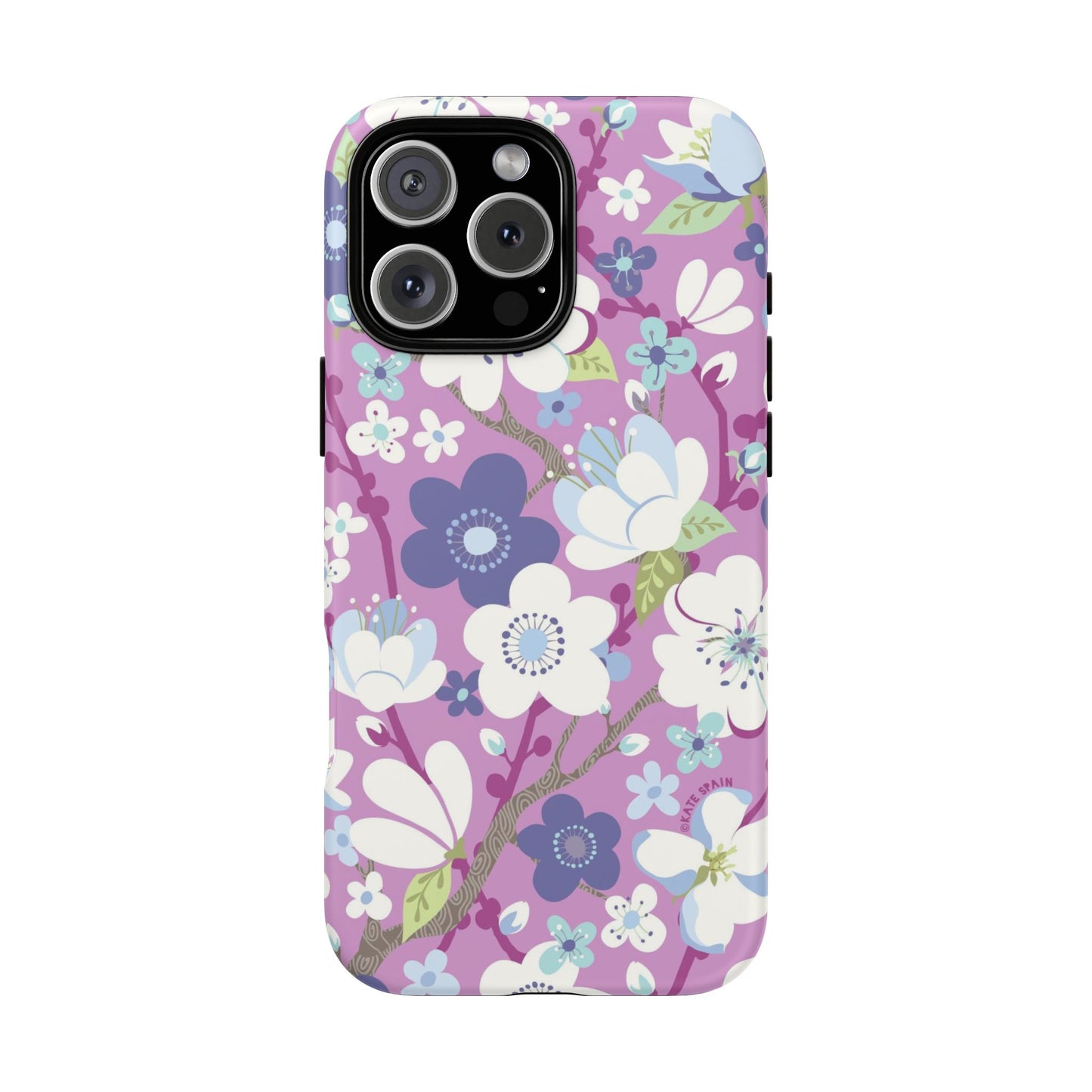 Cherry Blossoms iPhone Tough Case iPhone 16 Pro Max Matte