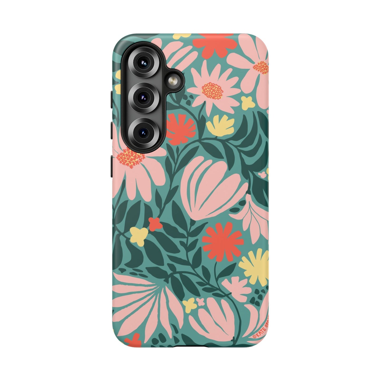 Botanica Teal Samsung Tough Case Samsung Galaxy S25 Matte
