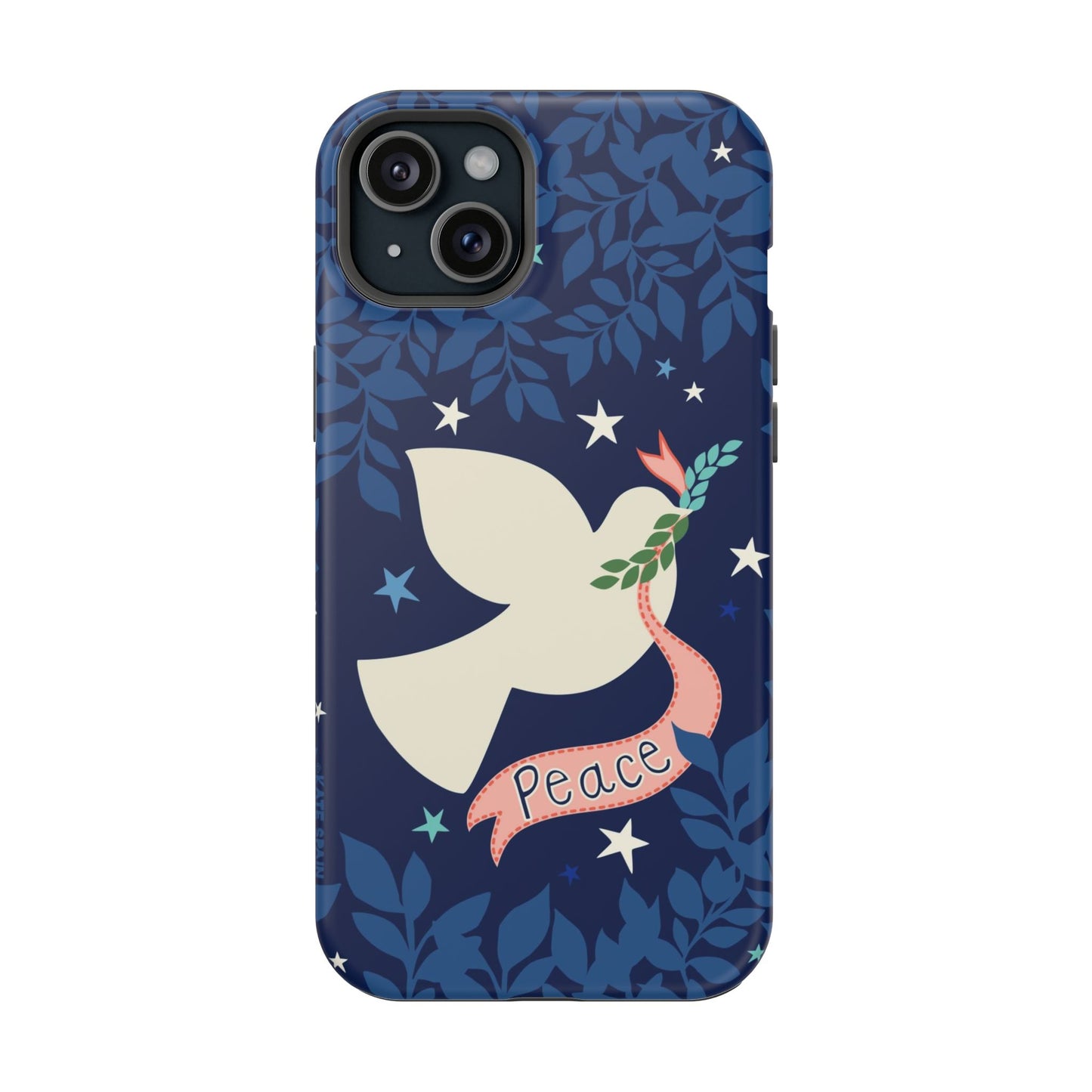 Peace iPhone MagSafe Tough Case iPhone 15 Plus Matte