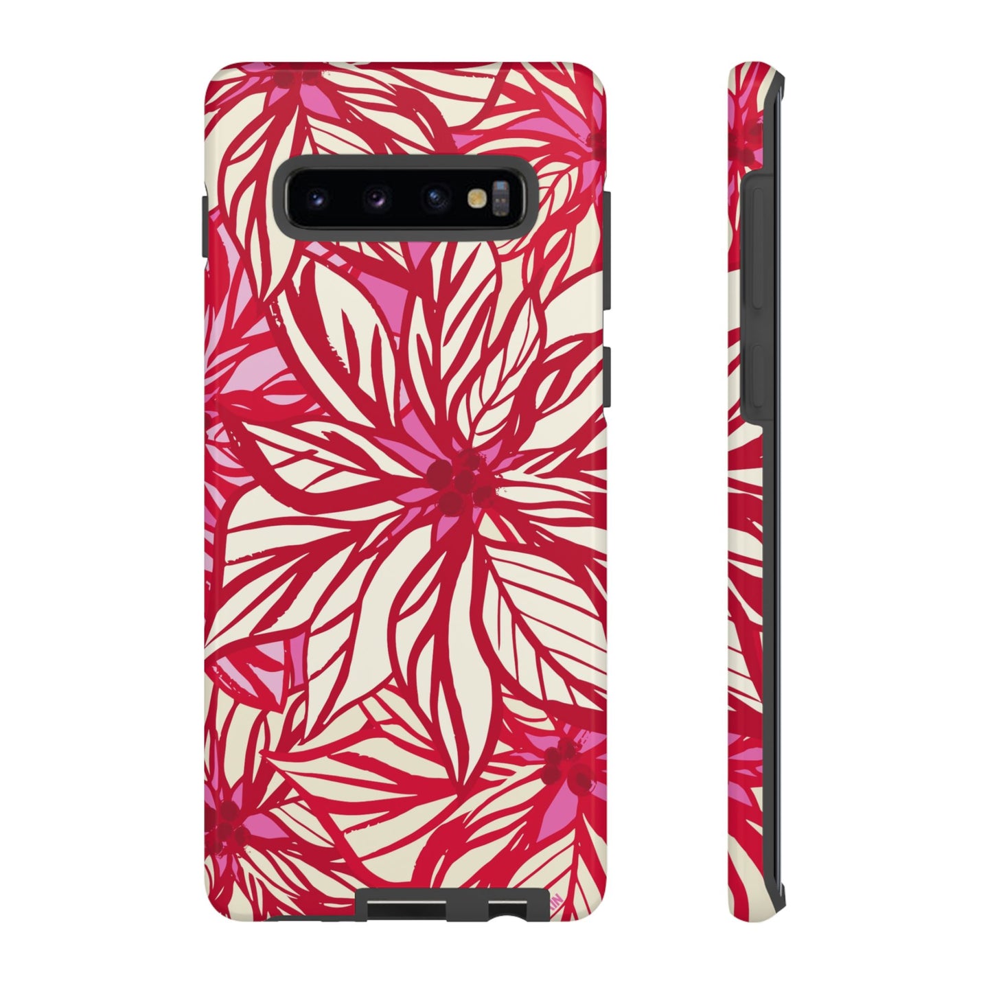Poinsettia Samsung Tough Case Samsung Galaxy S10 Plus Glossy