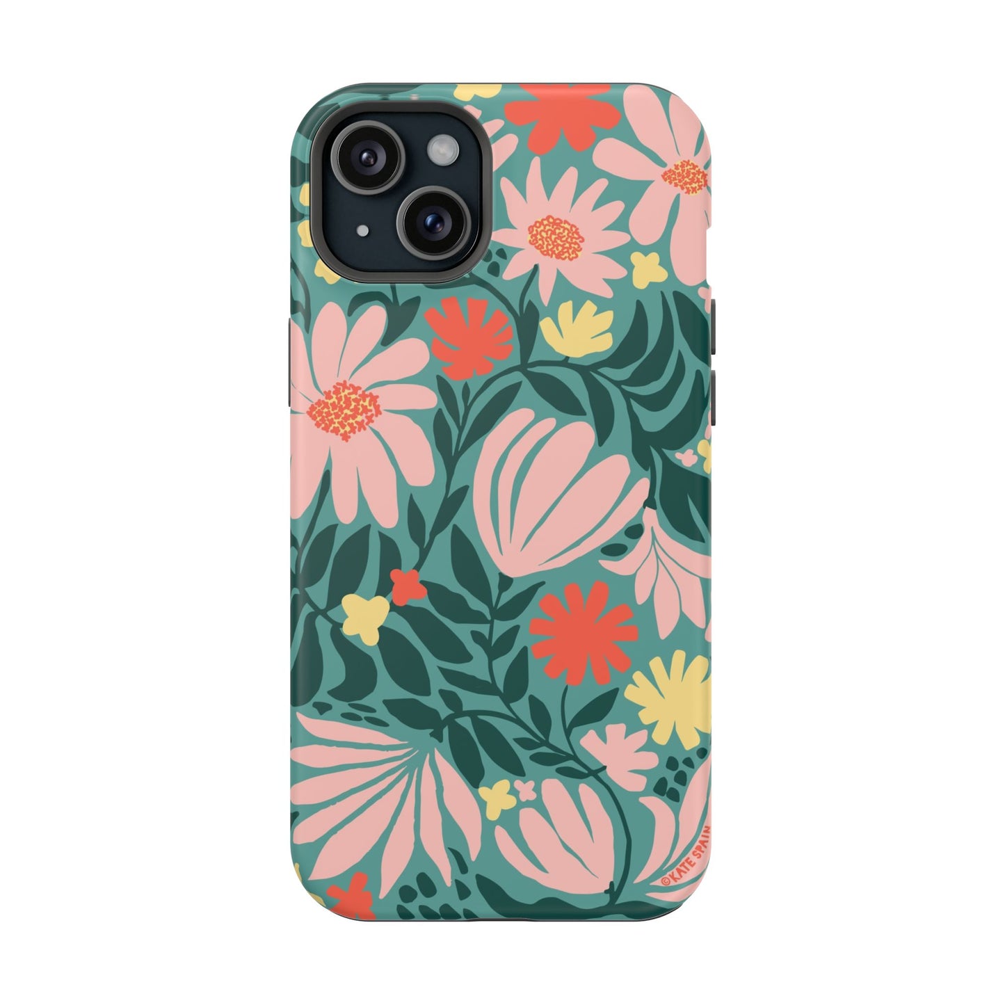 Botanica Teal iPhone Magsafe iPhone 15 Plus Matte