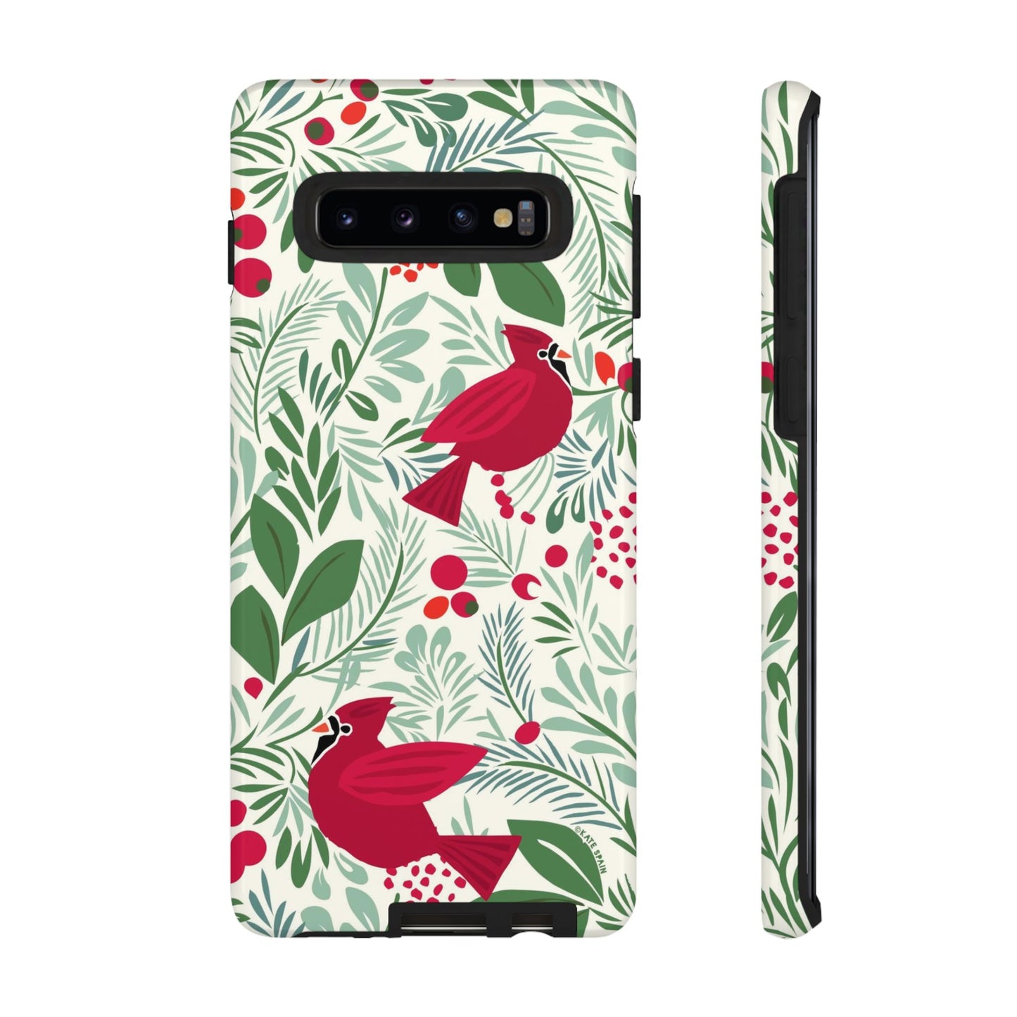 Birds and Berries Samsung Tough Case Samsung Galaxy S10 Glossy