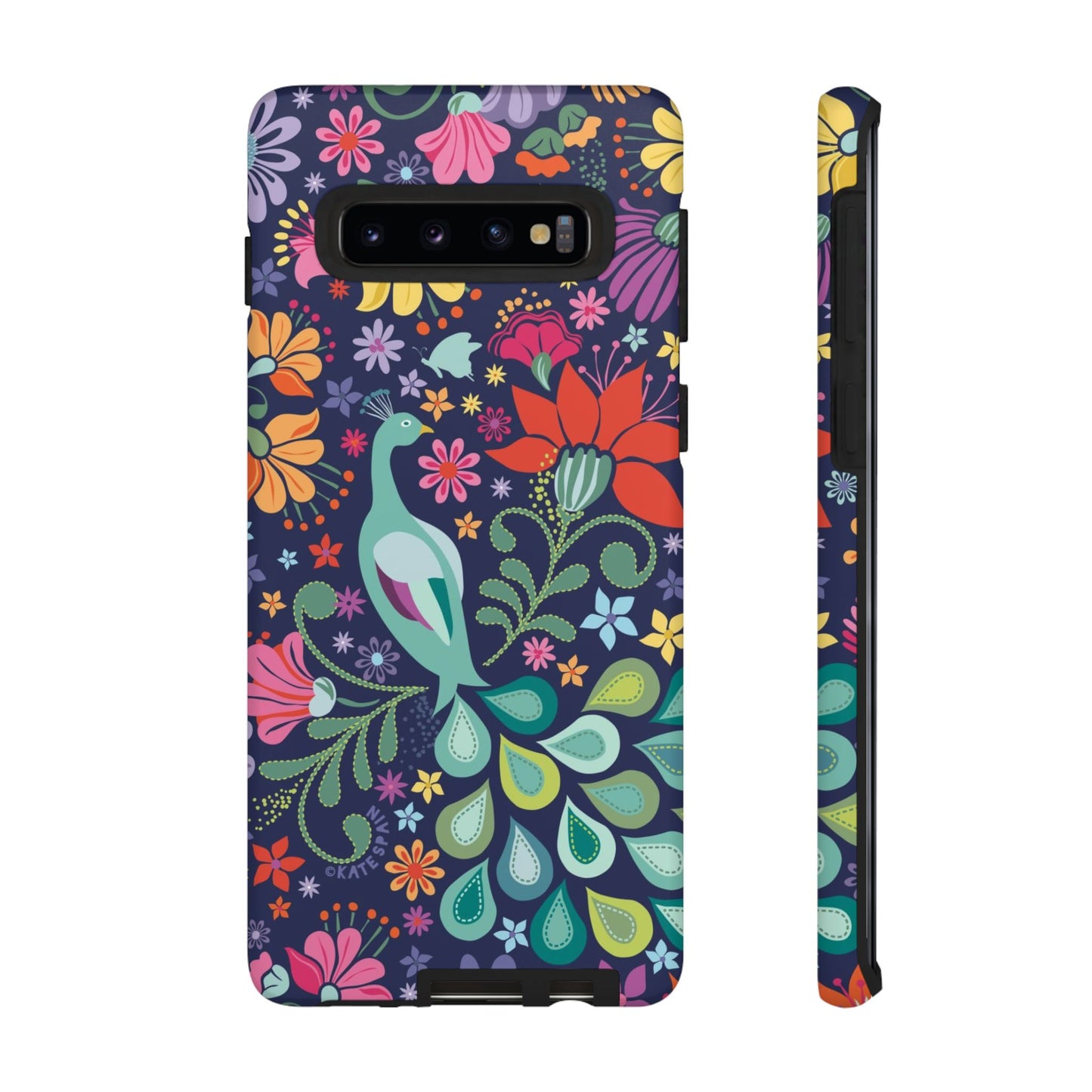 Peacock Sanctuary Samsung Tough Case Samsung Galaxy S10 Matte