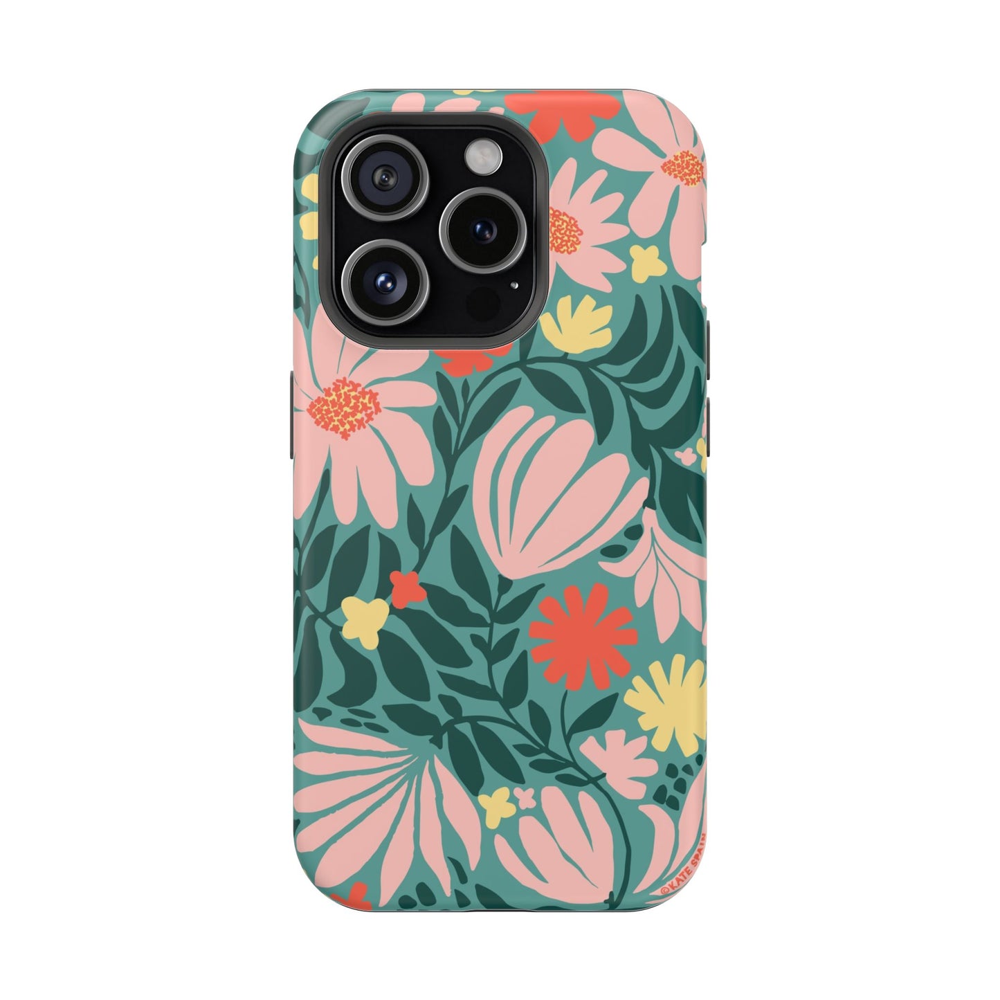 Botanica Teal iPhone Magsafe iPhone 15 Pro Matte