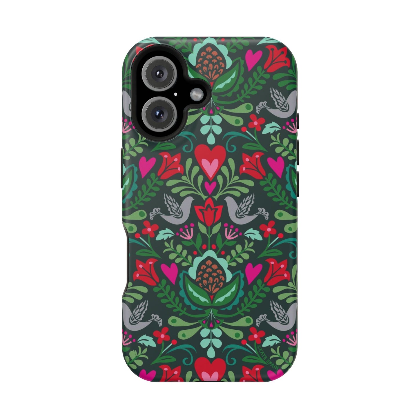 Rosemaling iPhone MagSafe Tough Case iPhone 16 Matte