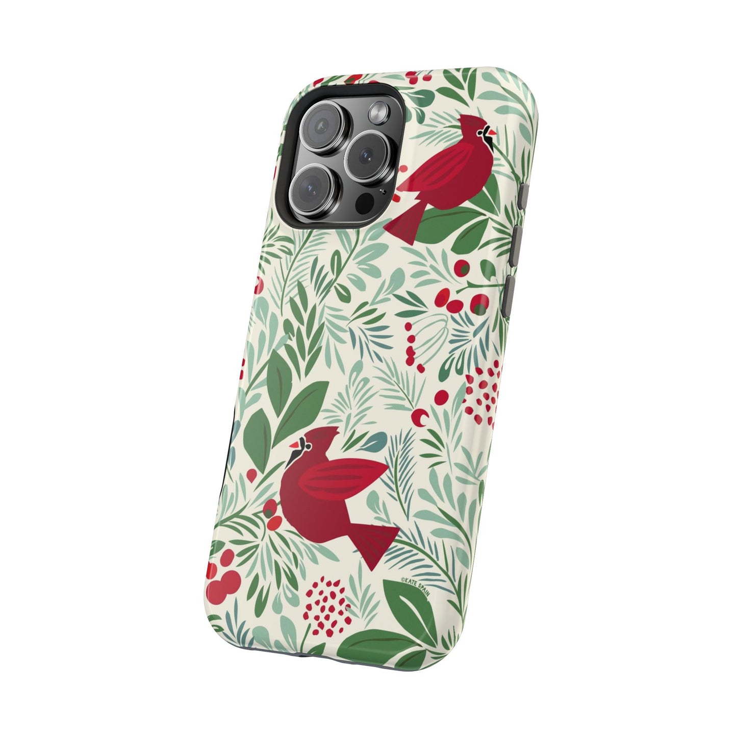 Birds and Berries iPhone MagSafe Tough Case