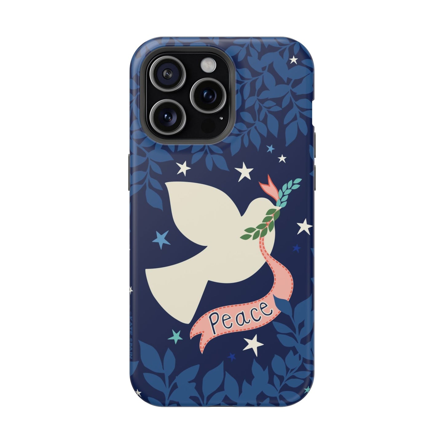 Peace iPhone MagSafe Tough Case iPhone 15 Pro Max Matte