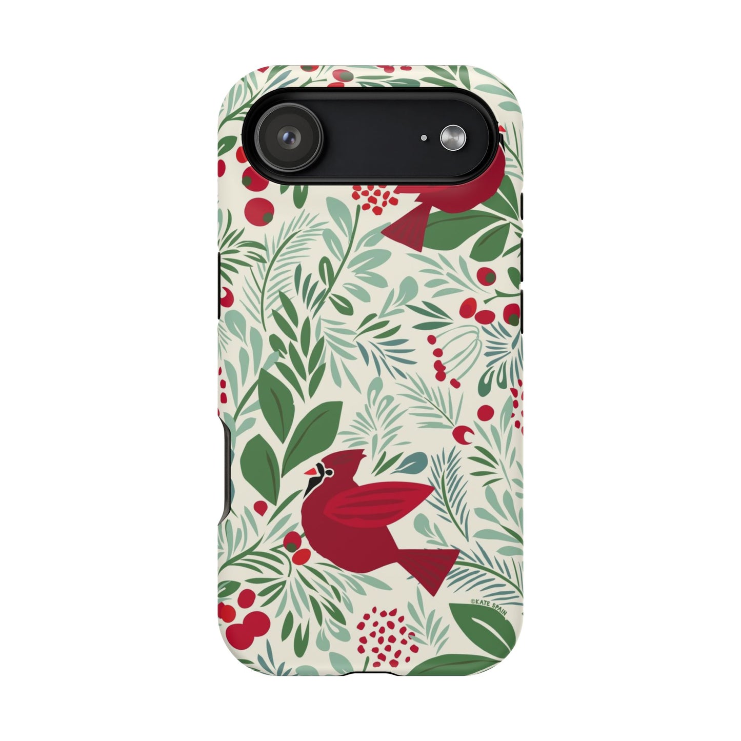 Birds and Berries iPhone MagSafe Tough Case