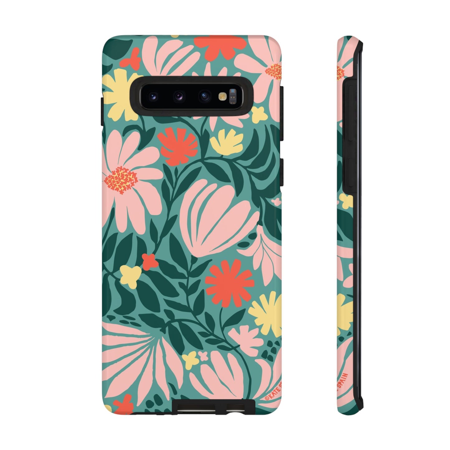 Botanica Teal Samsung Tough Case Samsung Galaxy S10 Glossy
