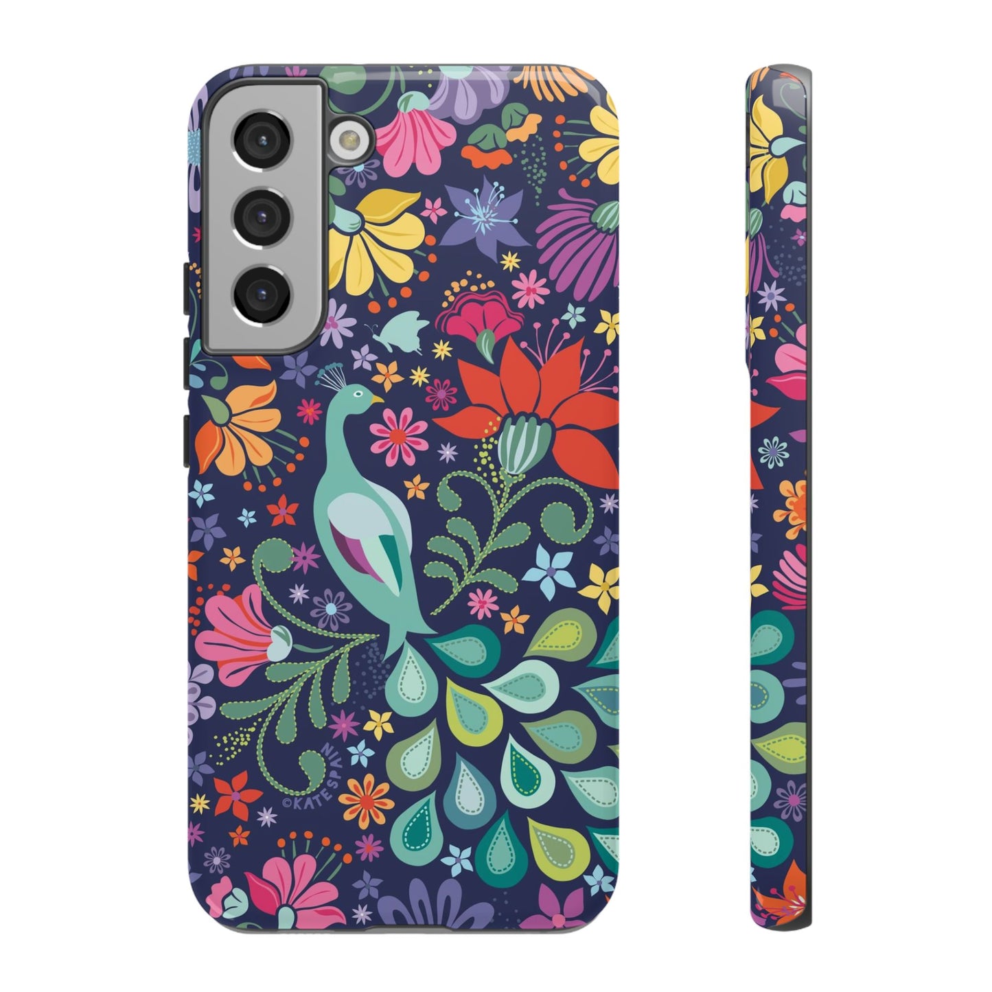 Peacock Sanctuary Samsung Tough Case Samsung Galaxy S22 Plus Glossy
