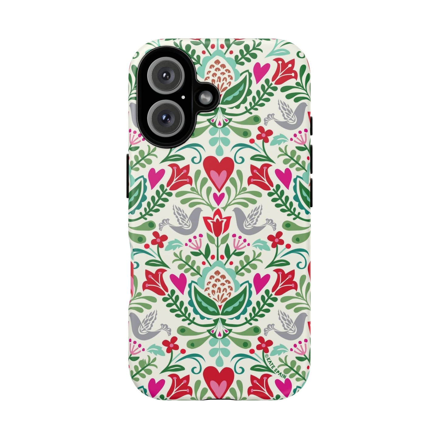 Rosemaling iPhone Tough Case iPhone 16 Matte