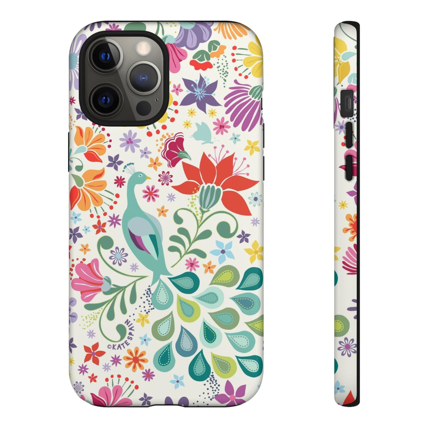 Peacock Sanctuary iPhone Tough Case iPhone 12 Pro Max Matte