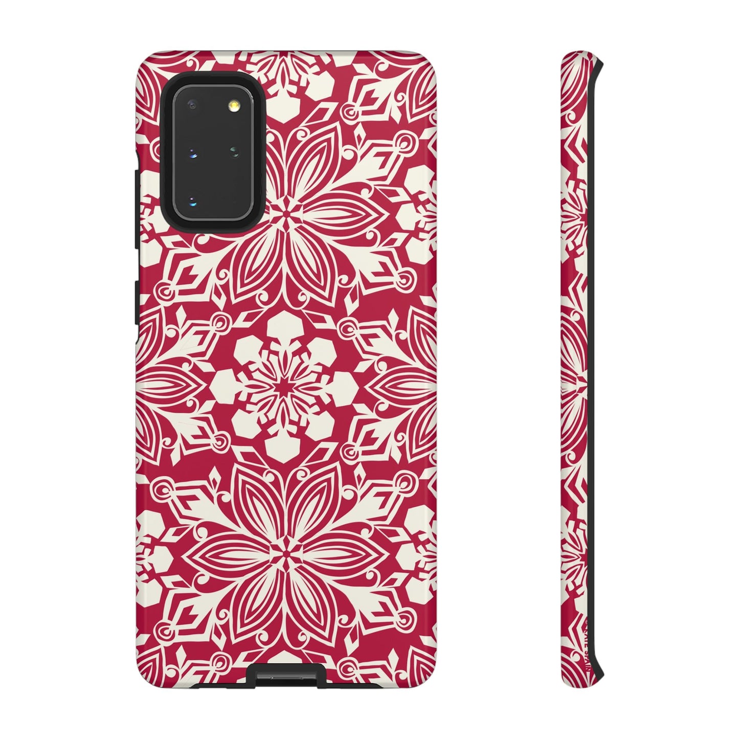 Snowfall Paper Cut Snowflake Samsung Tough Case Samsung Galaxy S20+ Glossy