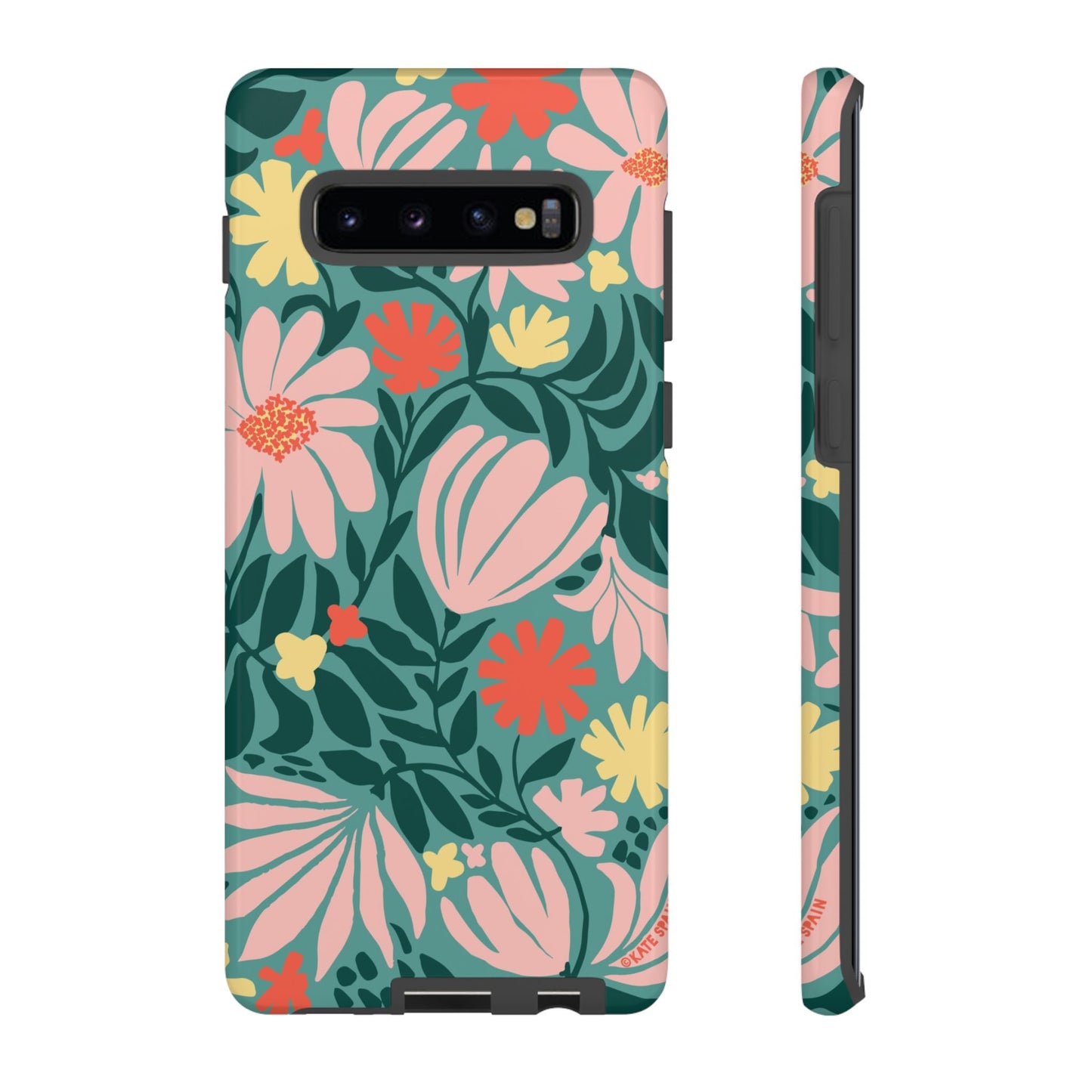 Botanica Teal Samsung Tough Case Samsung Galaxy S10 Plus Glossy