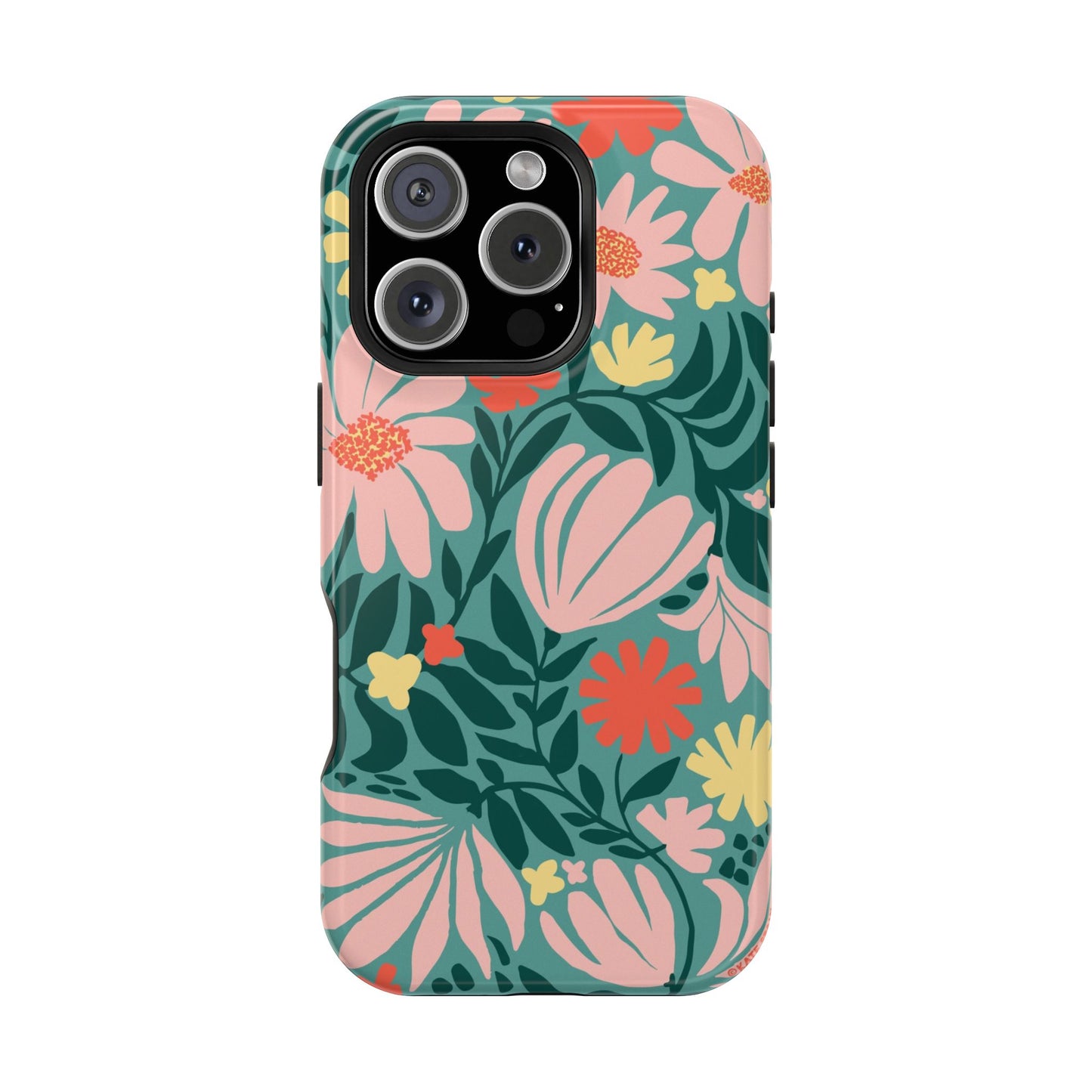 Botanica Teal iPhone Magsafe iPhone 16 Pro Glossy