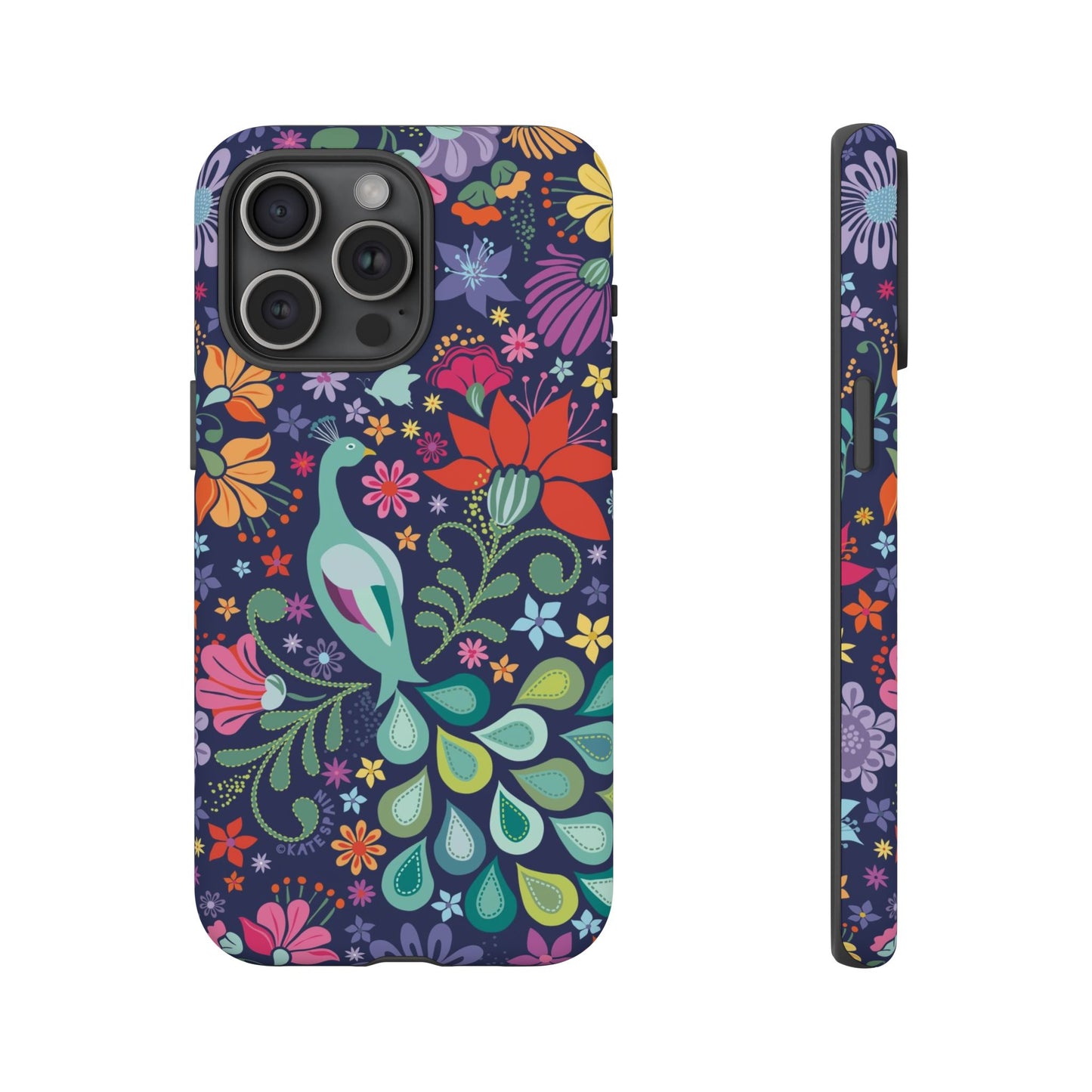 Peacock Sanctuary iPhone Tough Case