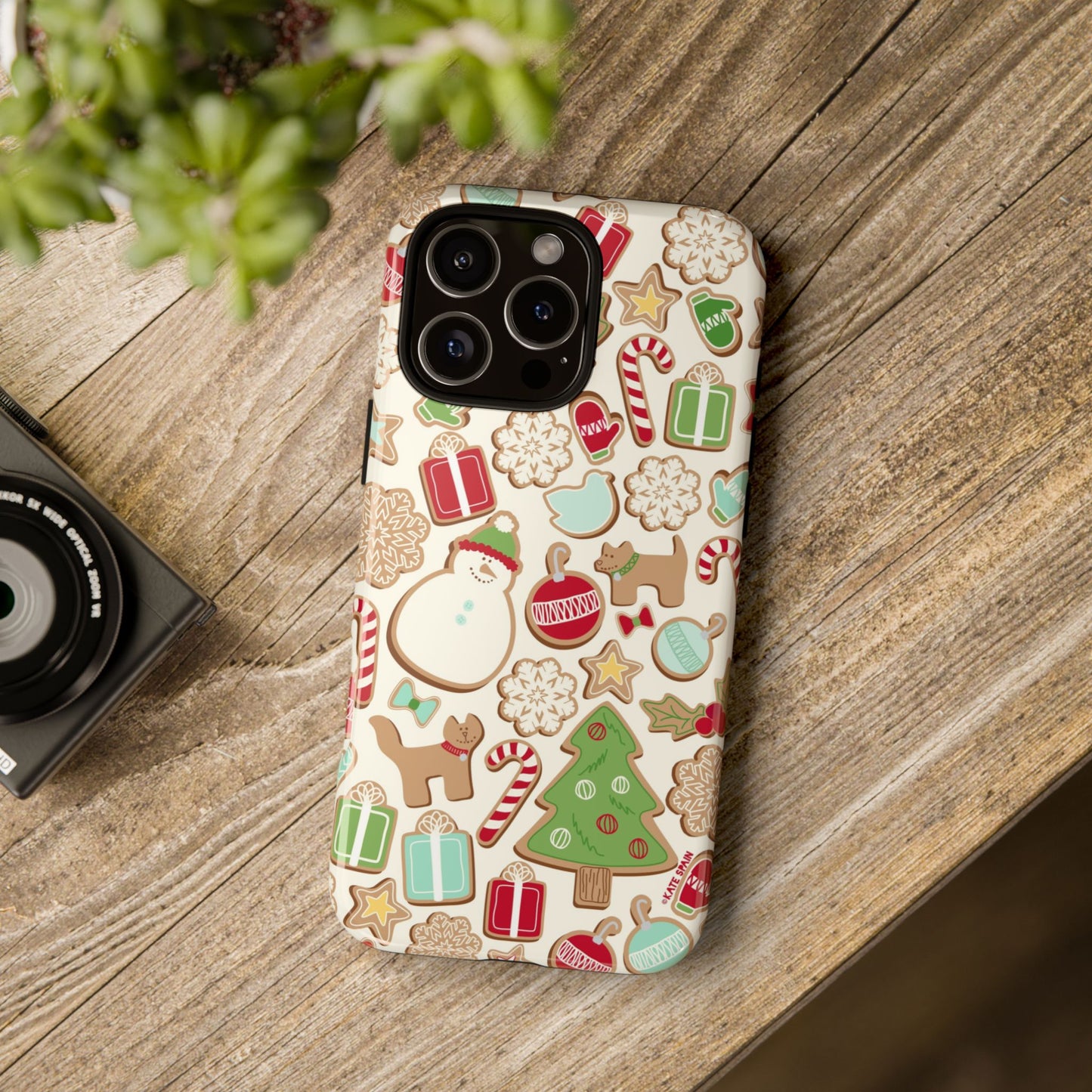 Gingerbread Cookie iPhone Tough Case