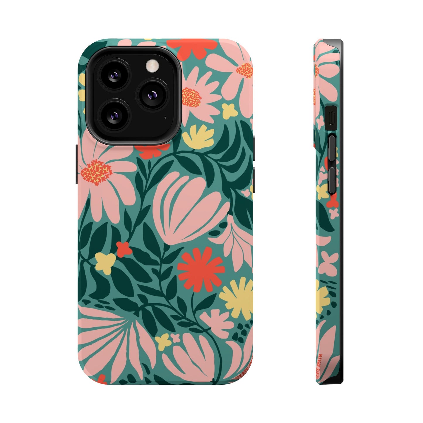 Botanica Teal iPhone Magsafe iPhone 13 Pro Glossy