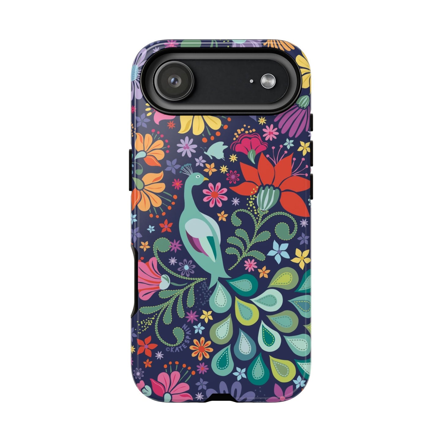 Peacock Sanctuary iPhone Tough Case