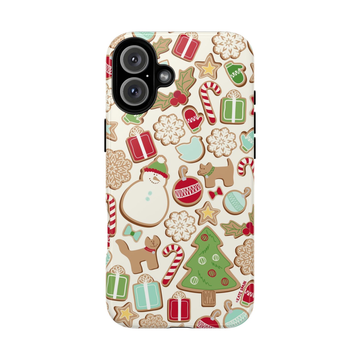 Gingerbread Cookie iPhone Tough Case iPhone 16 Plus Glossy