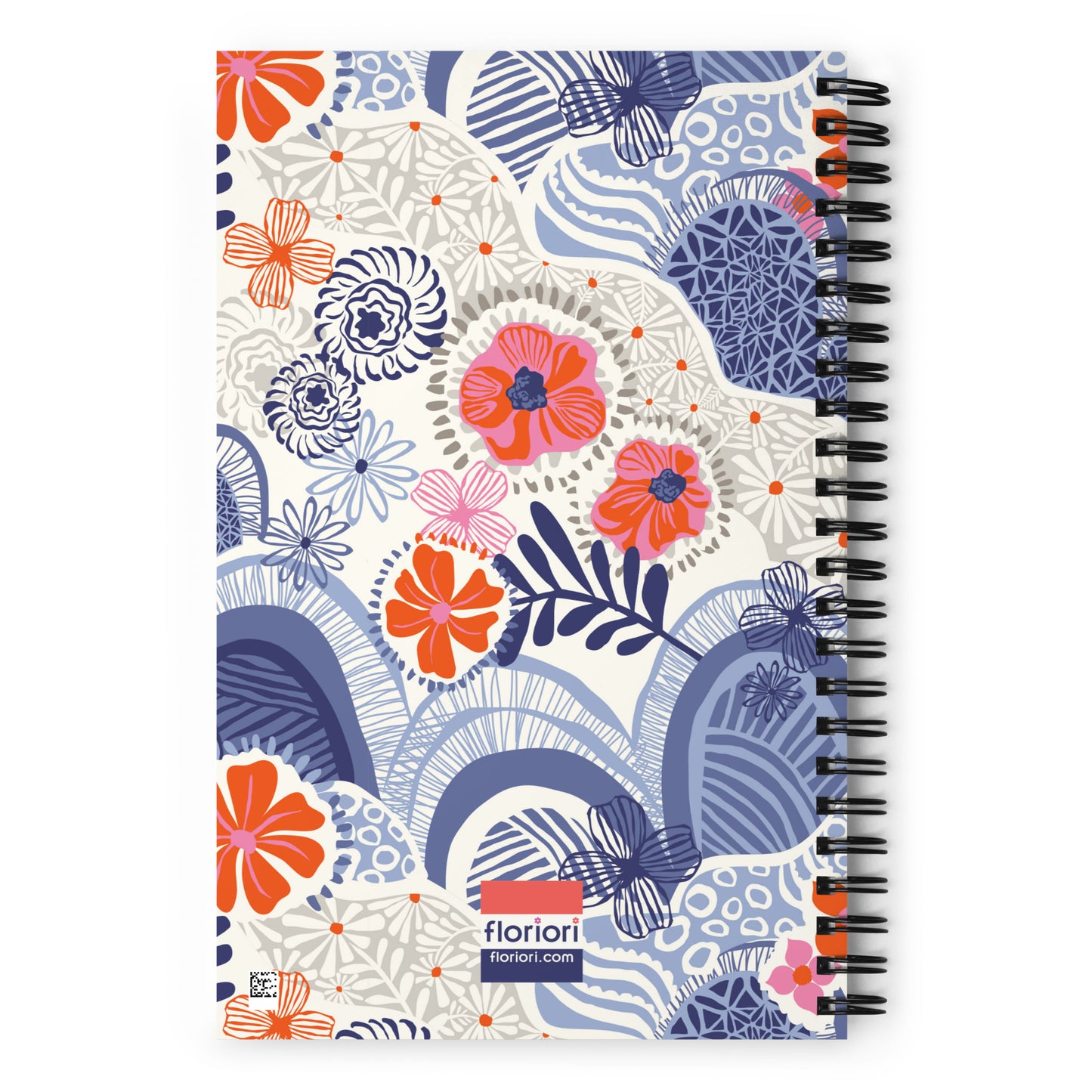 Hills + Valleys Spiral Notebook