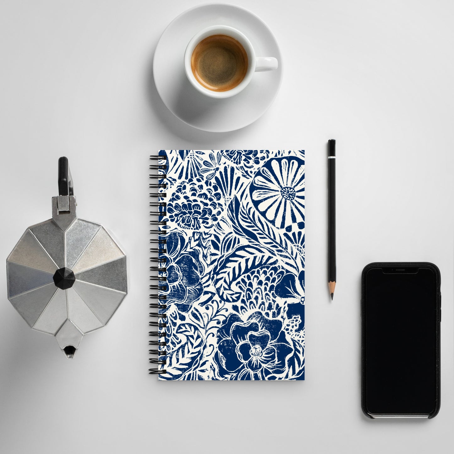 Flora Spiral Notebook