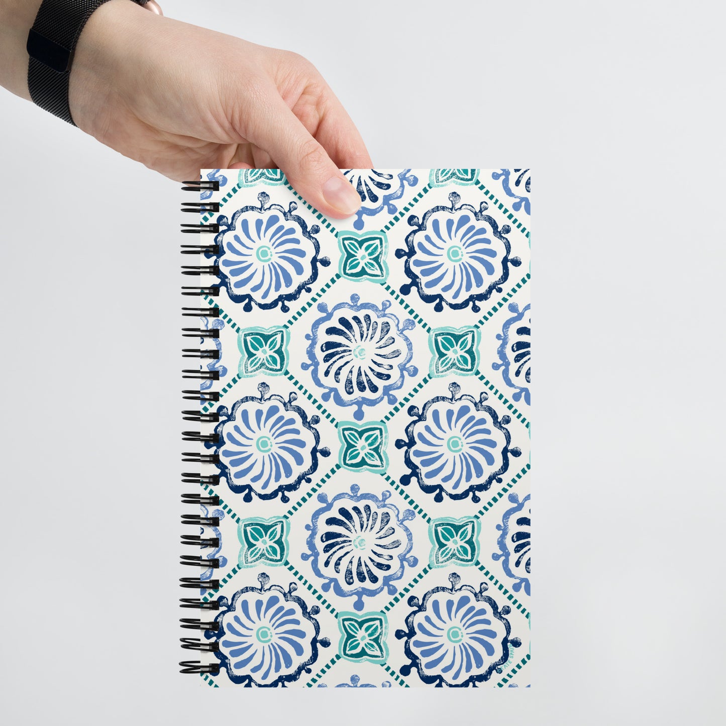 Horizon Tile Spiral Notebook