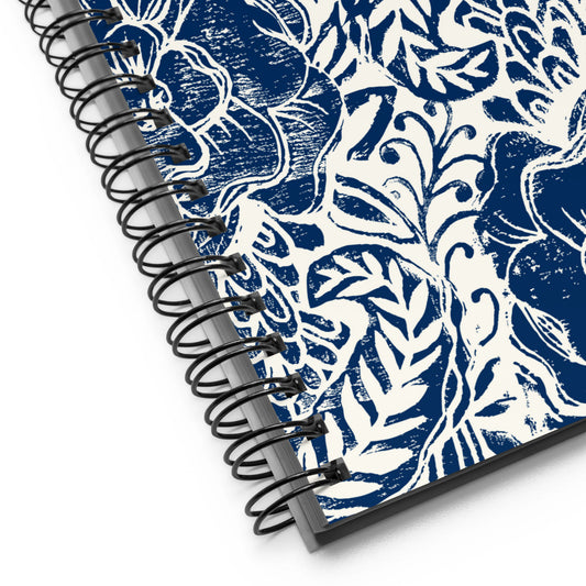 Flora Spiral Notebook