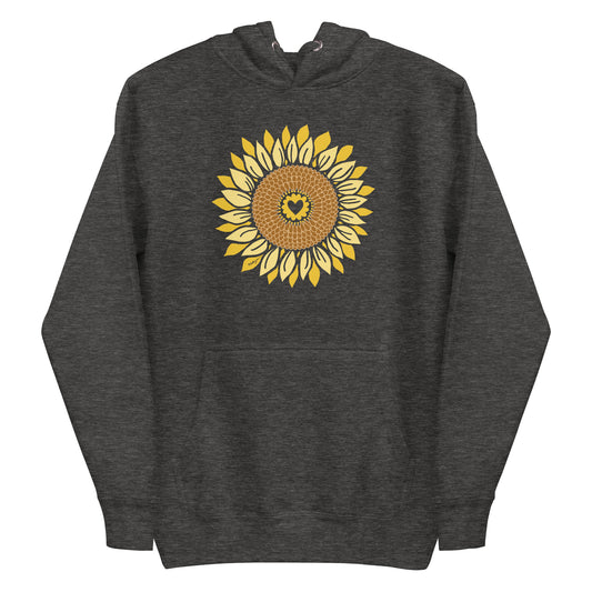 Sunflowers in My Heart Unisex Hoodie