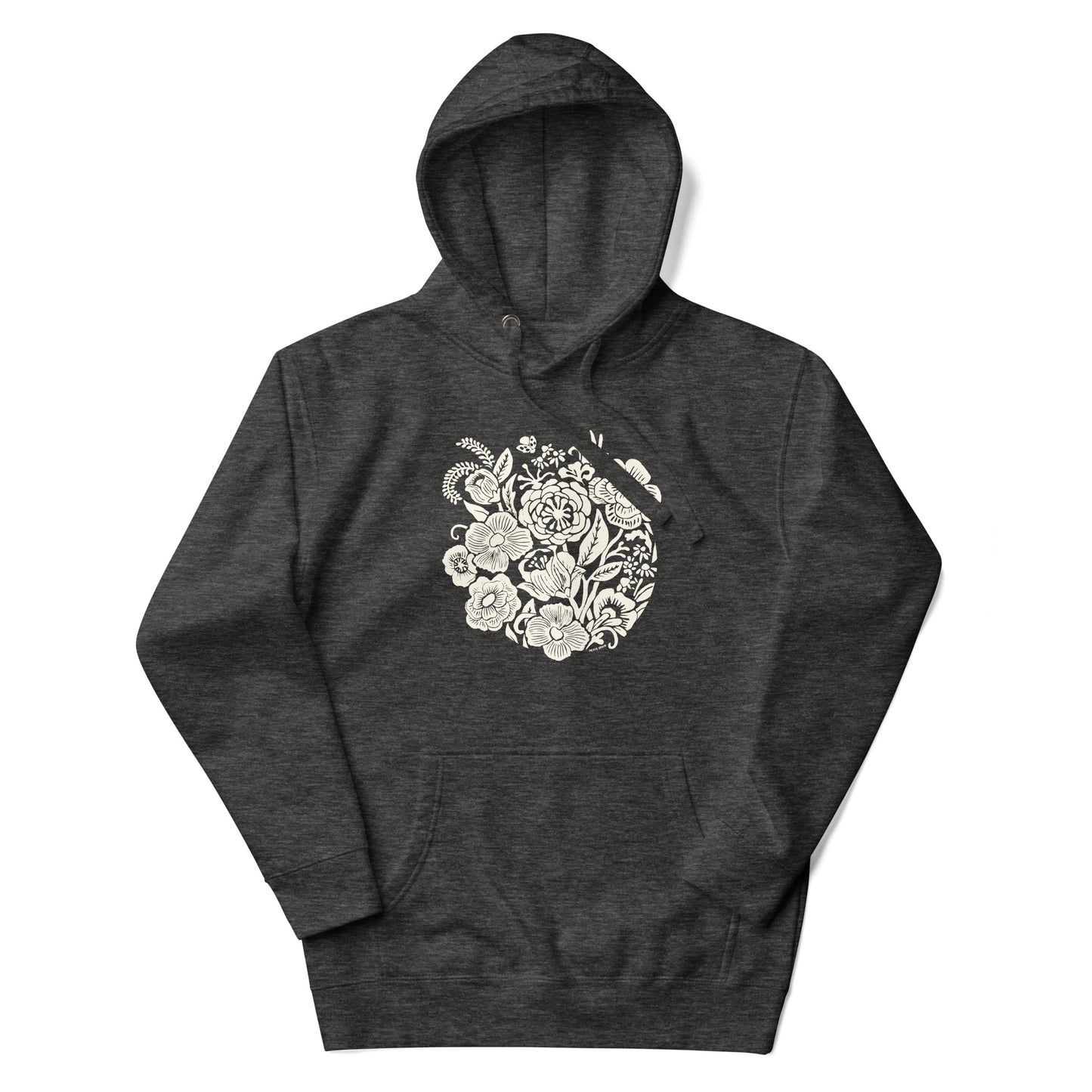 Meadowsweet Hoodie Dark Grey Heather