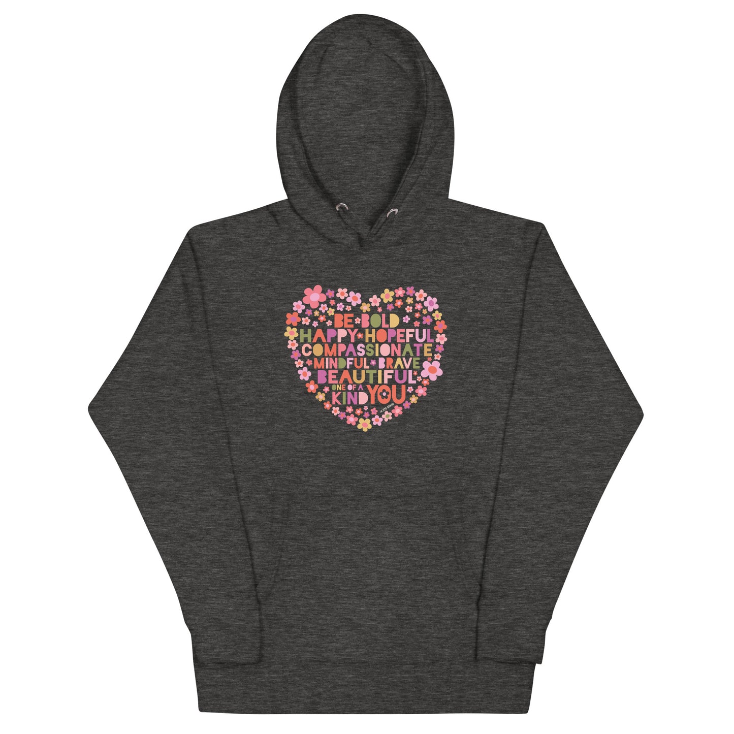 Be You Hoodie Dark Grey Heather