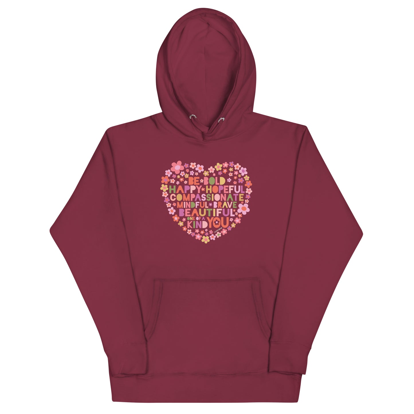 Be You Hoodie Maroon
