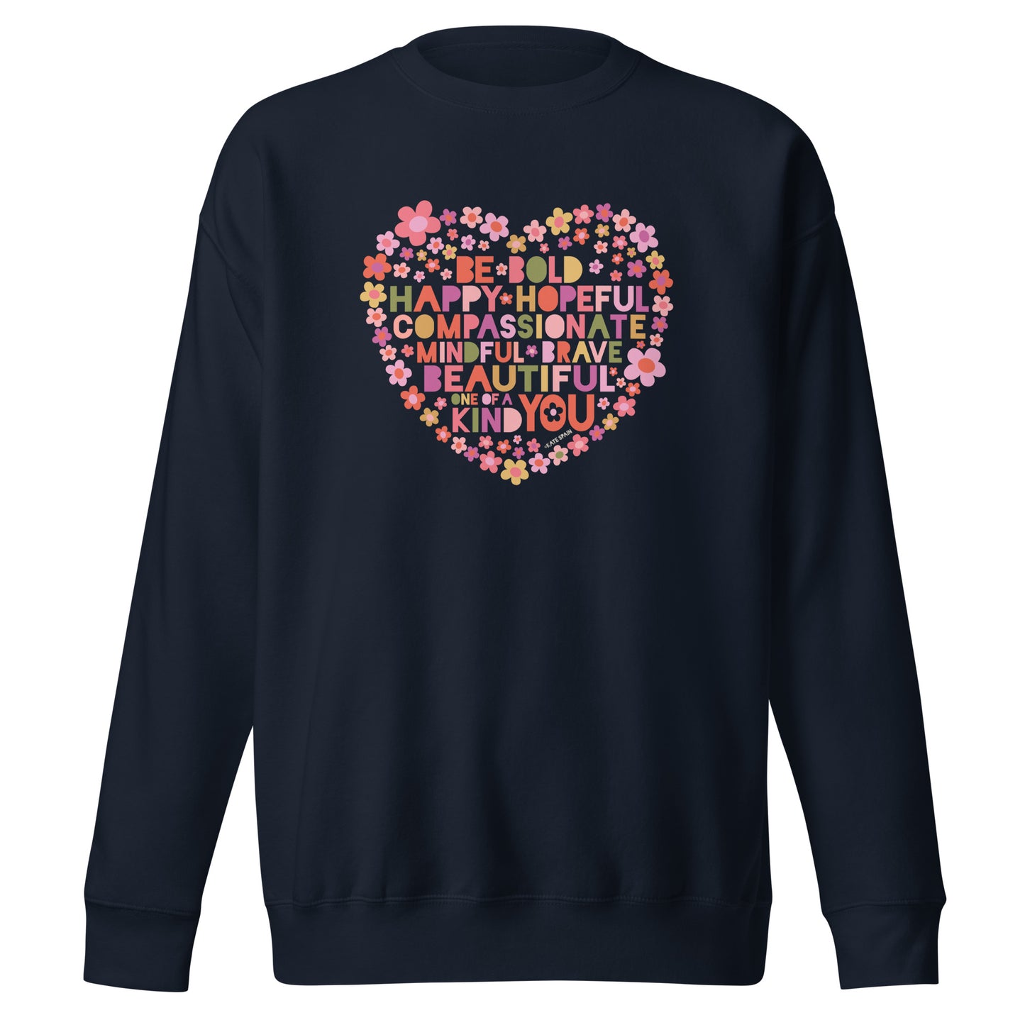 Be You Crewneck Sweatshirt Navy